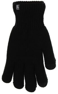 Heat Thermo Handschoenen Unisex Zwart-L/XL - L/XL
