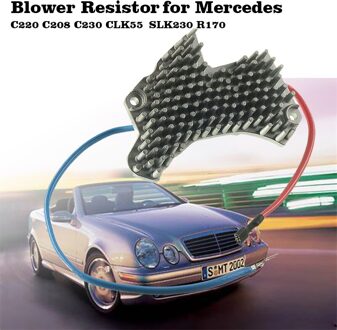 Heater Ac Blower Motor Regulator Weerstand 2108206210 Voor Mercedes-Benz W208 W202 C230 SLK230 E200 CLK200 C180 2028207310