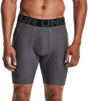 HeatGear Armour Compression Shorts - Carbon Heather/Black