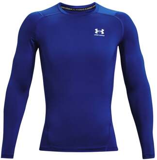 Heatgear Comp Longsleeve Heren blauw - XXL