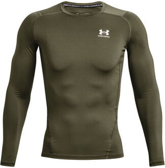 Heatgear Comp Longsleeve Heren olijf