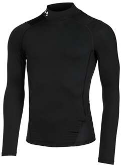 Heatgear Comp Mock Longsleeve Heren zwart - XXL