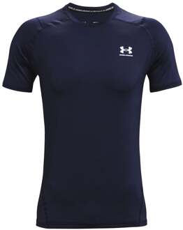 Heatgear Fitted T-shirt Heren donkerblauw - XXL