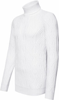 Heather Chunky coltrui - maat XL Ecru