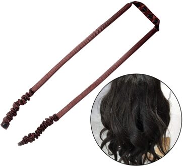 Heatless Krullen Zijden Lint Staaf Rollers Hair Styling Gereedschap Slapen Geen Warmte Haar Rol Diy Haar Styling Tools koffie
