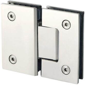 Heavy Duty 180 Graden Glazen Deur Kast Showcase Kabinet Clip Glazen Douche Deur Scharnier Vervangende Onderdelen Rvs Polishe