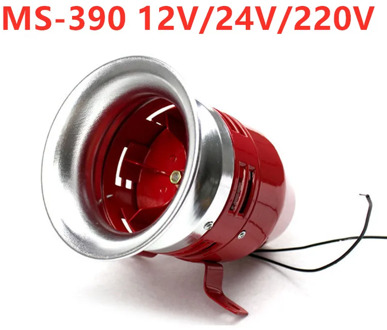 Heavy duty Motor siren MS-390 12V 24V 220V Automotive Air Raid Siren Horn Car Truck Motor Driven Alarm/small motor buzzer