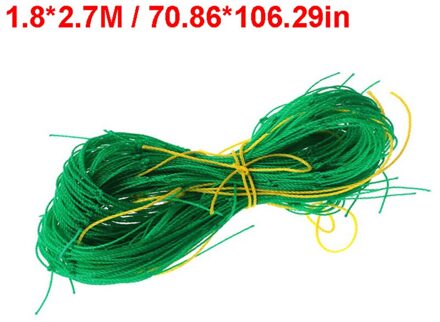 Heavy Duty Nylon Netto Ondersteuning Voor Komkommer Morning Glory Petunia Bloemen Veggie Trellis Netto Plant Klimmen Wijnstok 1.8mX2.7m