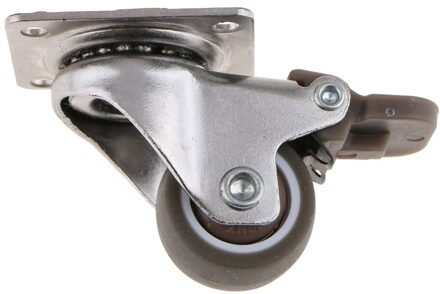 Heavy Duty Zwenkwielen Trolley Meubels Caster Rubber 2 duim