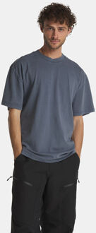 Heavy Faded T-Shirt Blauw - M