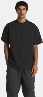 Heavy Faded T-Shirt Zwart - M
