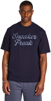 Heavyweight Relaxed Fit Korte Broeken Heren - Blauw - Maat S - Katoen Jersey Blue