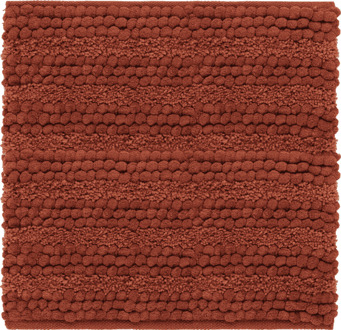 Heckett & Lane Badmat Roberto - Copper Oranje - Bidetmat 60x60 Cm