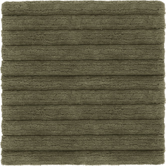 Heckett & Lane Badmat Vivienne - Army Groen - Bidetmat 60x60 Cm