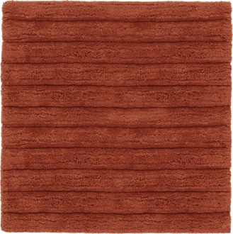 Heckett & Lane Badmat Vivienne - Copper Oranje - Bidetmat 60x60 Cm