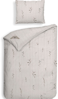 Heckett & Lane Dekbedovertrek Katoen-Satijn - Double Face - Elvira - Eenpersoons (140x200 Cm) - Katoen-satijn - Bloemen - Heckett Lane - Dekbed-Discounter.nl - 140 x 200/220 cm