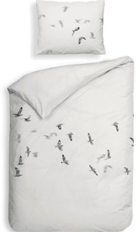 Heckett & Lane Dekbedovertrek Katoen-Satijn - Double Face - Esma - Eenpersoons (140x200 Cm) - Meerkleurig Katoen-satijn - Dieren - Heckett Lane - Dekbed-Discounter.nl - 140 x 200/220 cm
