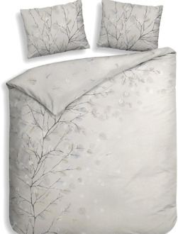 Heckett & Lane Dekbedovertrek Katoen-Satijn - Double Face - Xia - Lits-Jumeaux XL (260x200 Cm) - Grijs Katoen-satijn - - Heckett Lane - Dekbed-Discounter.nl - 260 x 200/220 cm