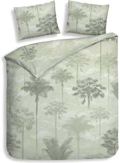 Heckett & Lane Heckett Lane Dekbedovertrek Katoen Twill Heron - groen 240x200/220cm