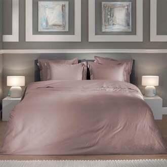 Heckett & Lane Heckettlane dekbedovertrek Banda - Canyon Rose - 2-Persoons 200x200/220 cm Roze