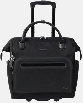 Hedgren business trolley 15 inch black Zwart