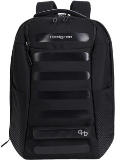 Hedgren Comby Handle L 15,6" black backpack Zwart - H 44 x B 31 x D 19