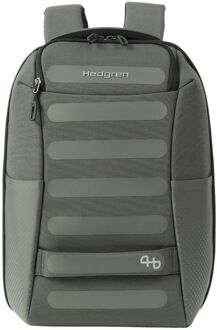 Hedgren Comby Handle Laptop Backpack M 15.6" black ink hardcase koffer Zwart - H 40 x B 28 x D 17 cm