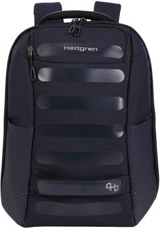 Hedgren Comby Handle M 15,6" peacoat blue backpack Blauw - H 40 x B 28 x D 17
