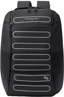 Hedgren Comby Performance Handle Laptop Backpack M 15.6" black Zwart - H 40 x B 28 x D 17 cm