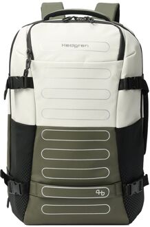 Hedgren Comby Performance Trip Cabin Backpack L 15.6" Expandable vaporous grey weekendtas handbagage Grijs - H 53 x B 34 x D 20 cm