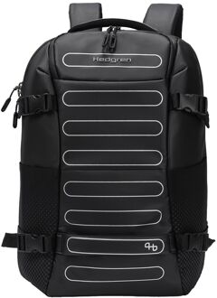 Hedgren Comby Performance Trip Cabin Backpack M 15.6" Expandable black weekendtas handbagage Zwart - H 46 x B 34 x D 20 cm