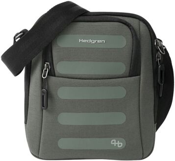 Hedgren Comby Relax Shoulderbag blck ink hardcase koffer damestas Zwart - H 22 x B 18.5 x D 5 cm