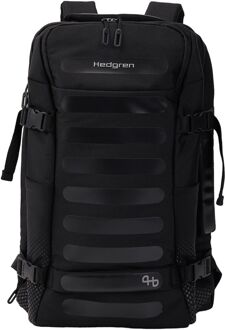 Hedgren Comby Trip L 15.6" black rugzak Zwart - H 53 x B 34 x D 20 cm