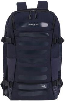 Hedgren Comby Trip L 15.6" peacoat blue rugzak Blauw - H 53 x B 34 x D 20 cm