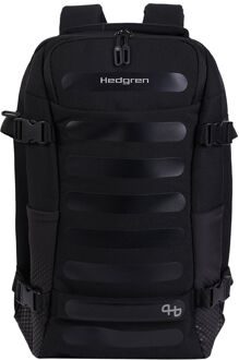 Hedgren Comby Trip M 15.6" black handbagage rugzak Zwart - H 46 x B 31 x D 20 cm