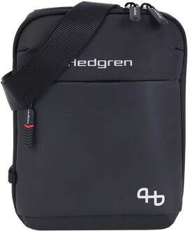 Hedgren Commute Turn Schoudertas eco black damestas Zwart - H 23.5 x B 16.5 x D 5 cm