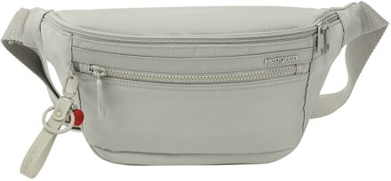 Hedgren Inner City Branco sling bagbag - met RFID bescherming - pussywillow grey damestas heuptas Grijs - H 18.5 x B 33 x D 9 cm