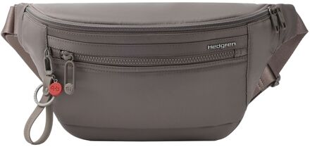 Hedgren Inner City Branco sling bagbag - met RFID bescherming - sepia damestas heuptas Beige - H 18.5 x B 33 x D 9 cm