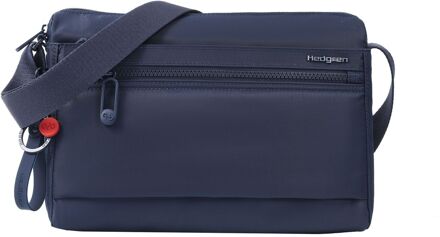 Hedgren Inner City Eye Schoudertas M - met RFID bescherming - total eclipse damestas Blauw - H 21.5 x B 27.5 x D 10 cm