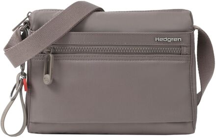Hedgren Inner City Eye Schoudertas - met RFID bescherming - sepia damestas Beige - H 16 x B 22 x D 10 cm