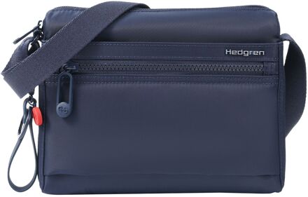 Hedgren Inner City Eye Schoudertas - met RFID bescherming - total eclipse damestas Blauw - H 16 x B 22 x D 10 cm