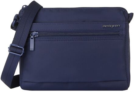 Hedgren Inner City Eye Schoudertas total eclipse damestas Blauw - H 16 x B 22 x D 10 cm