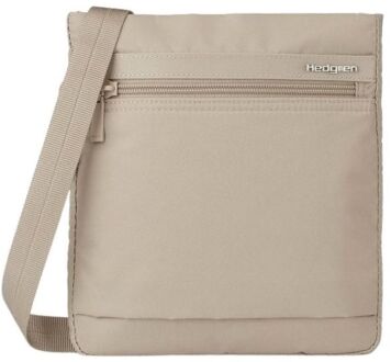Hedgren Inner City Leonce Shoulderbag cashmere beige damestas - H 23 x B 20 x D 2 cm