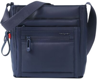 Hedgren Inner City Orva Schoudertas - met RFID bescherming - total eclipse damestas Blauw - H 25.5 x B 24 x D 8.5 cm
