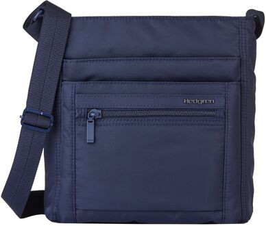 Hedgren Inner City Orva Schoudertas total eclipse damestas Blauw - H 25.5 x B 24 x D 8.5 cm