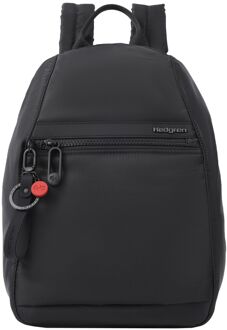 Hedgren Inner City Vogue Dagrugzak S - met RFID bescherming - zwart - H 30 x B 23 x D 8.5 cm