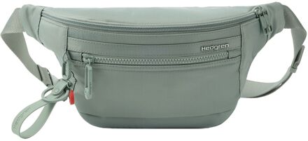 Hedgren Inner City Ziva Heuptas Crossbody - met RFID bescherming - green milieu damestas Groen - H 17 x B 28 x D 7.5 cm