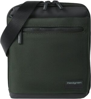 Hedgren Next Chip Crossbody Schoudertas - met RFID bescherming - deep depths damestas Groen - H 24 x B 19 x D 5 cm