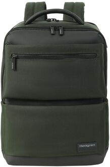 Hedgren Next Drive Laptop Rugzak - 14.1" laptopvak - met RFID bescherming - deep depths Groen - H 40 x B 27.5 x D 16 cm