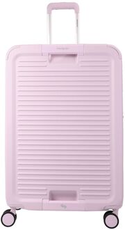 Hedgren Raku Yuno L Spinner 75 cm - Uitbreidbaar 106/114.5 liter - 75x50.5x32.5 cm - orchid ice hardcase koffer Paars - H 75 x B 50.5 x D 32.5 cm